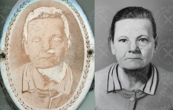 Реставрация фотографии до и после