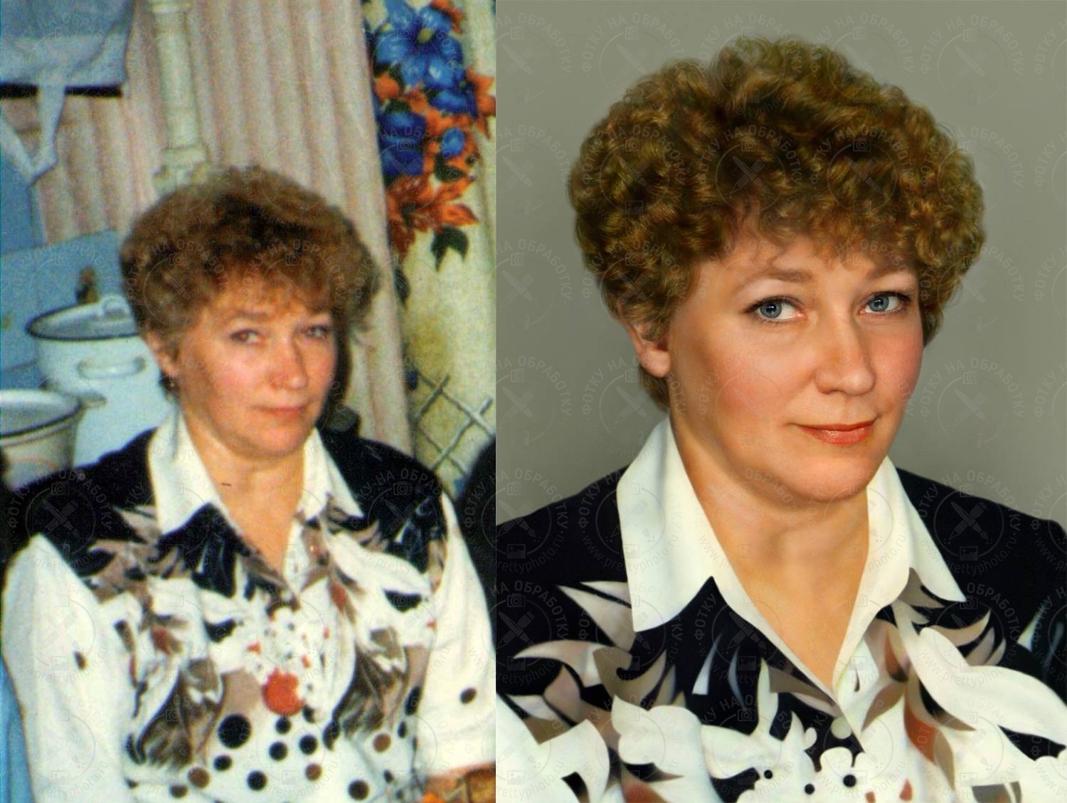 Реставрация Фотографий Для Фотокерамики